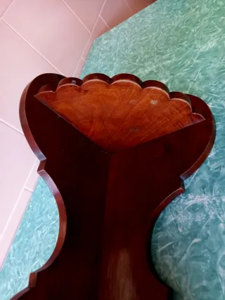 2 Estanterías de Esquina Madera