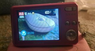 Cámara Fujifilm FinePix Rosa