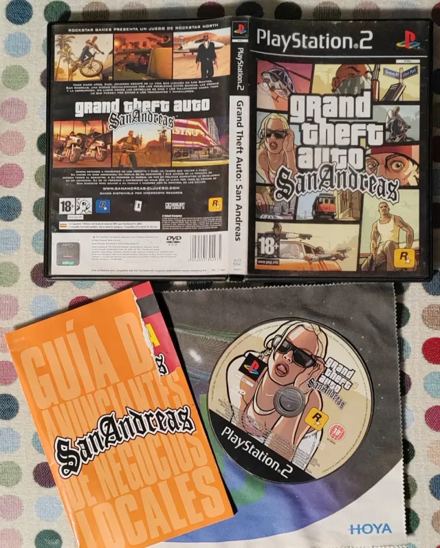 🇪🇸 Grand Theft Auto: San Andreas PS2