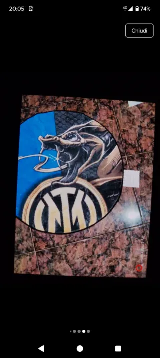 Tappeto Inter FC Serpente