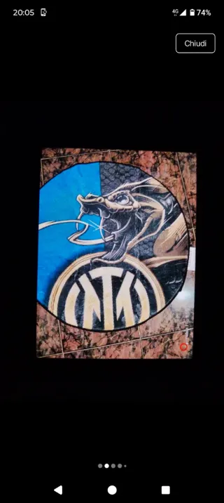 Tappeto Inter FC Serpente