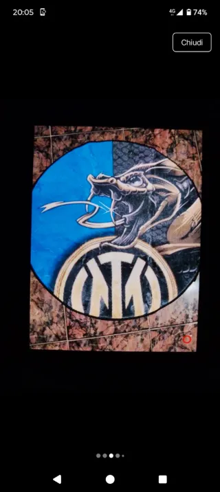 Tappeto Inter FC Serpente