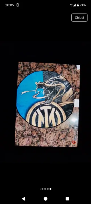 Tappeto Inter FC Serpente