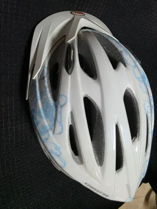 Casco Bell Floral Blanco