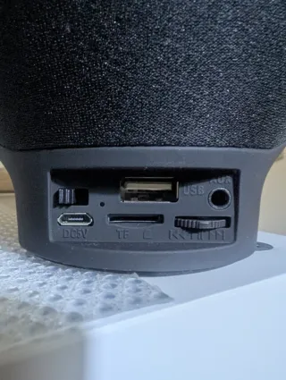 Altavoz Inalámbrico Negro