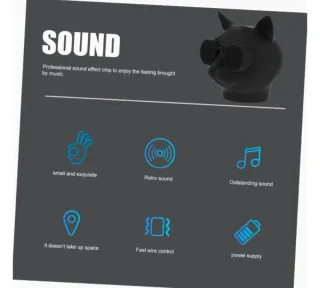 Altavoz Inalámbrico Negro