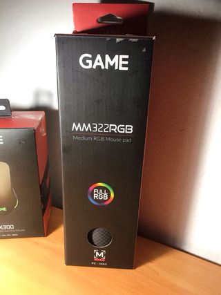 Ratón y Alfombrilla GAME RGB LED