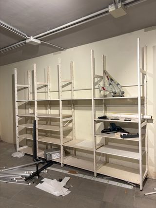 Estantería de madera modular