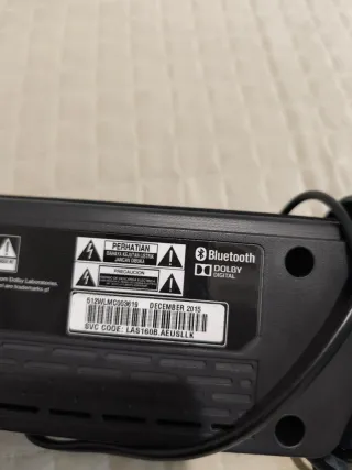 Barra de Sonido LG LAS160B Negra