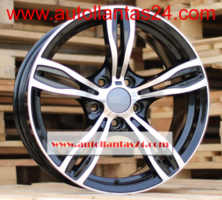 JUEGO DE 4 LLANTAS BMW 8868 BLACK METAL