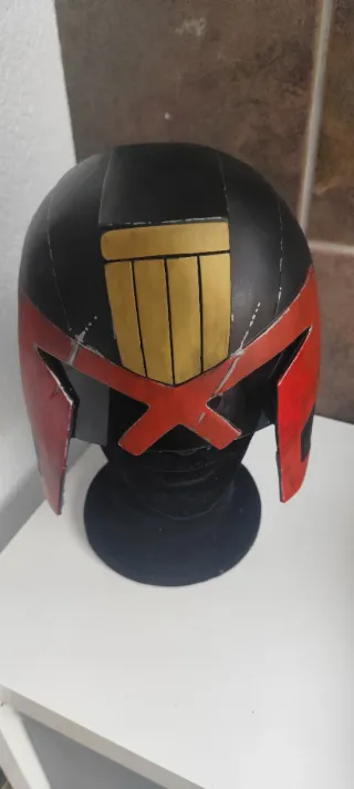 Casco Judge Dredd Cosplay Talla Única