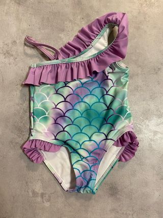 Costume intero bambina sirena
