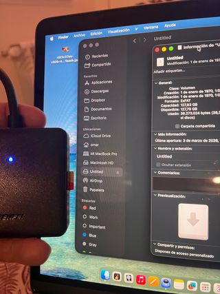 2 Tarjetas SanDisk Extreme 128GB V30