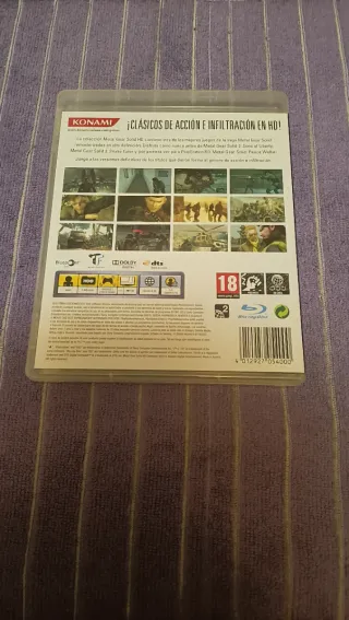 Metal Gear Solid HD Collection PAL ESP - PS3