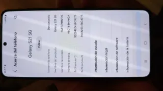 Samsung Galaxy S21 5G Negro