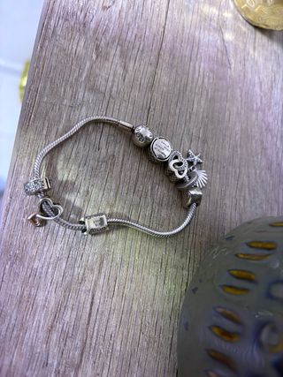 Pulsera Pandora Plata con Charms 925