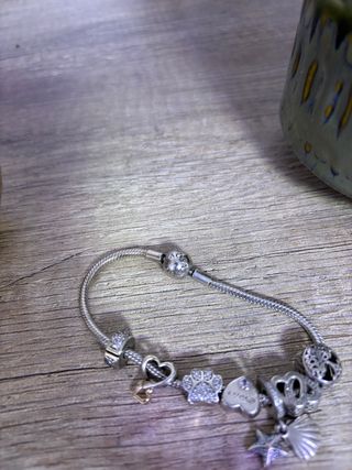 Pulsera Pandora Plata con Charms 925