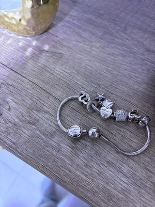 Pulsera Pandora Plata con Charms 925