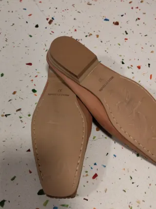 Zapatos Oxigeno Piel Beige Talla 37