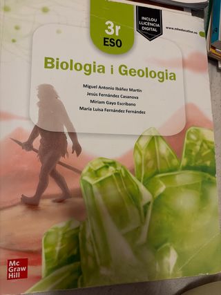 Biologia i Geologia 3r ESO