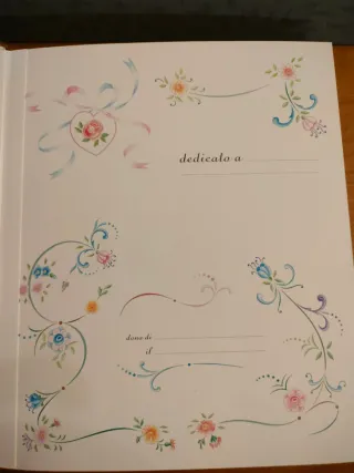 Book Casa Reale Cuore Angelo Dorato Argento