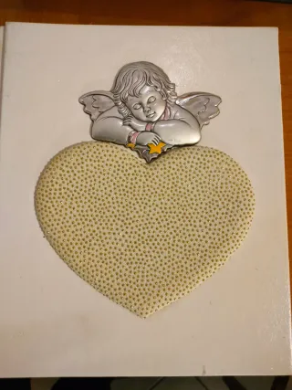 Book Casa Reale Cuore Angelo Dorato Argento