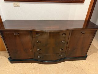 Mueble aparador madera nogal