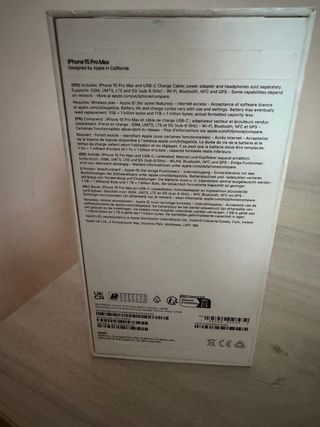 iPhone 15 Pro Max 256GB Blanco