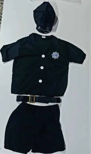 Disfraz policía mujer talla única