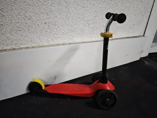 Patinete infantil 3 ruedas rojo