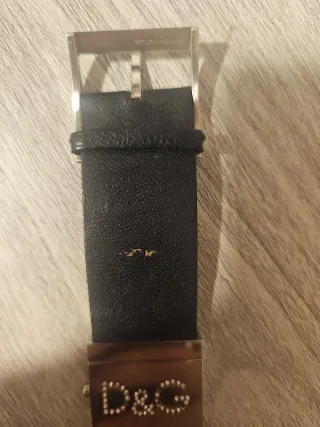 Reloj D&G con estampado cebra