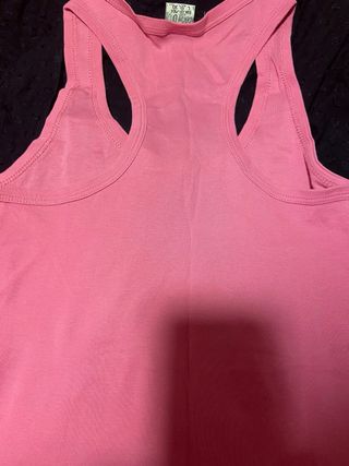 Camiseta tirantes Xdye rosa talla L