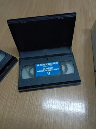 Colección Mundo Submarino VHS Jacques Cousteau