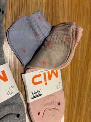 6 pares calcetines mujer talla 35-40