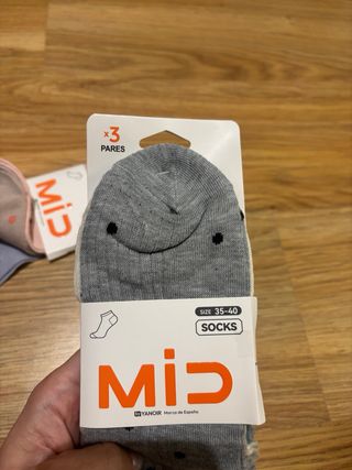6 pares calcetines mujer talla 35-40
