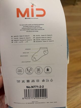 6 pares calcetines mujer talla 35-40