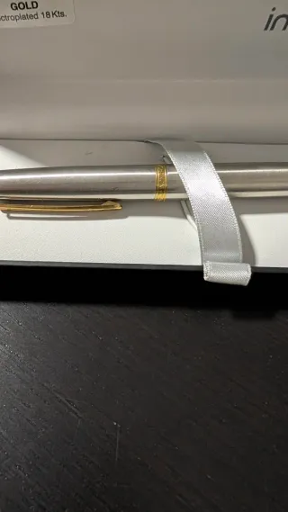 Bolígrafo Inoxcrom 18 Kts Oro