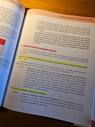 Ejercicios prácticos de evaluación psicológica UNE