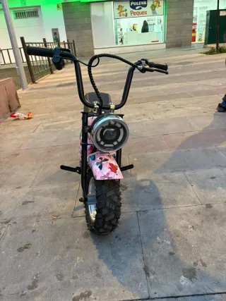 Mini Moto Eléctrica Infantil Mariposas