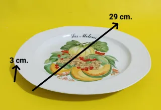 Vajilla Les Melons Porcelana