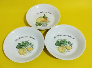 Vajilla Les Melons Porcelana