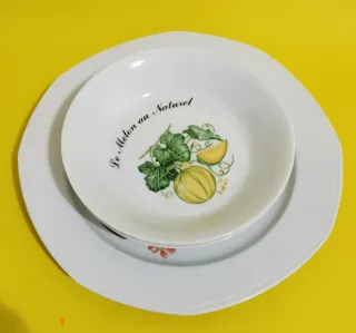 Vajilla Les Melons Porcelana