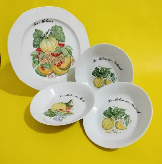 Vajilla Les Melons Porcelana