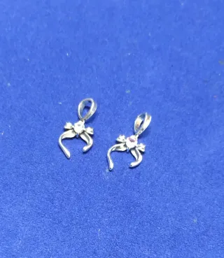 Charm Lazo Corazón Niña pulsera Pandora o collar