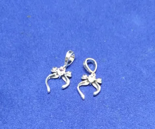 Charm Lazo Corazón Niña pulsera Pandora o collar