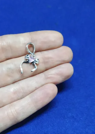 Charm Lazo Corazón Niña pulsera Pandora o collar