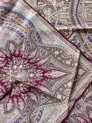 Foulard Fendi seta vintage