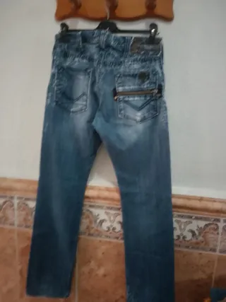 Pantalones Energy grises con estampado