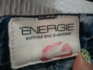 Pantalones Energy grises con estampado