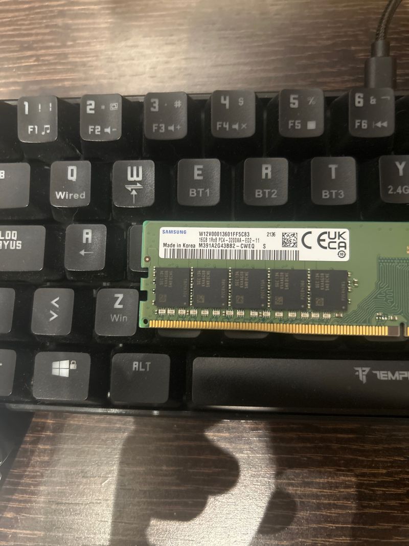 16GB DDR4 3200MHz CL22 Módulo de RAM para Servidor